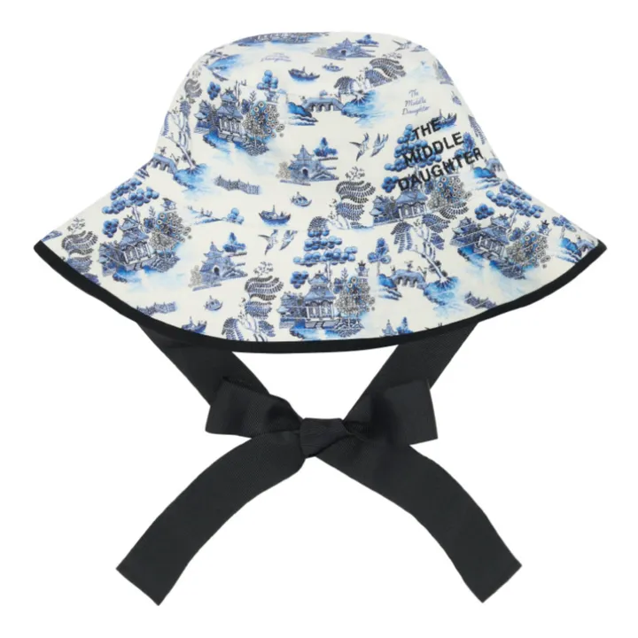 The Middle Daughter Chapeau Fleuri | Bleu