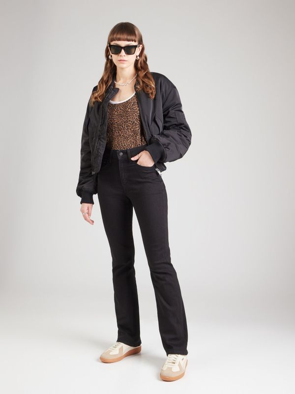 LEVI'S - 725 Bootcut - Jeans - Zwart - Denim