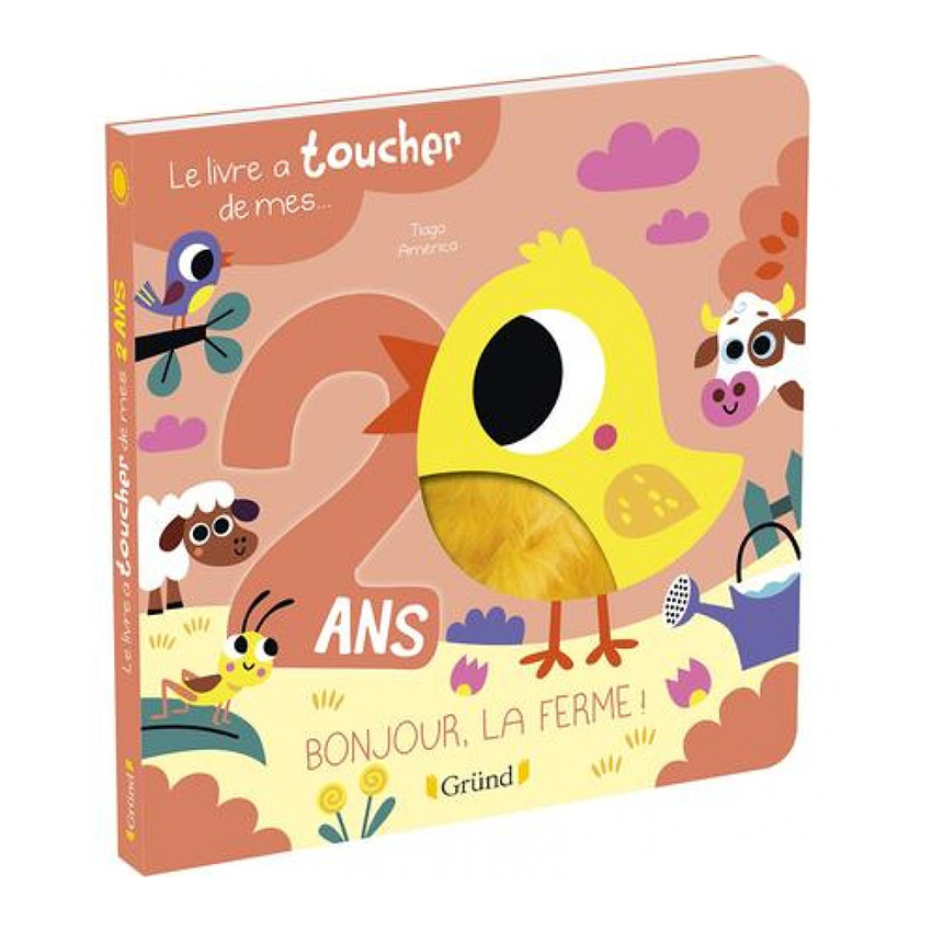 Le livre à toucher de mes 2 ans