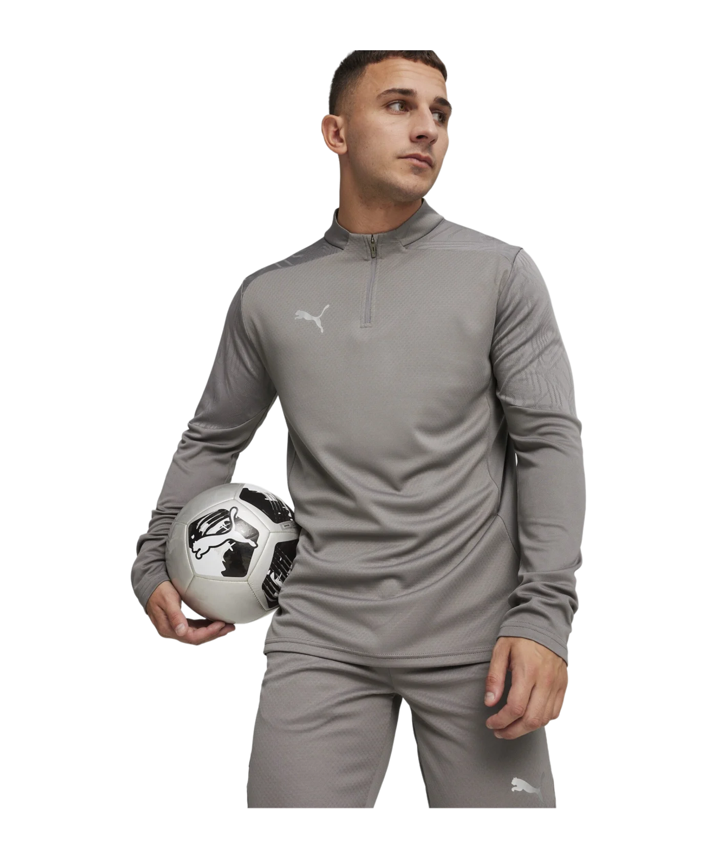 PUMA teamFINAL Training 1/4 Zip Sweatshirt F13