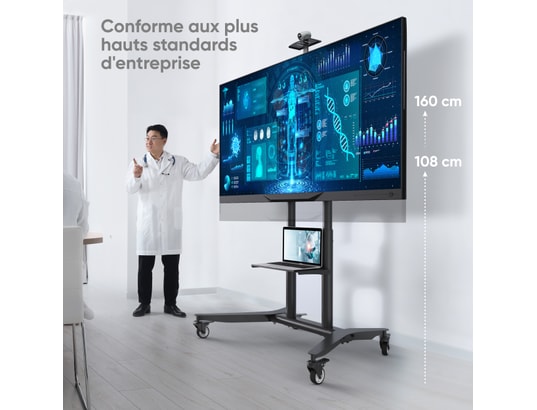 ONKRON - Pied de sol Support TV 55-90