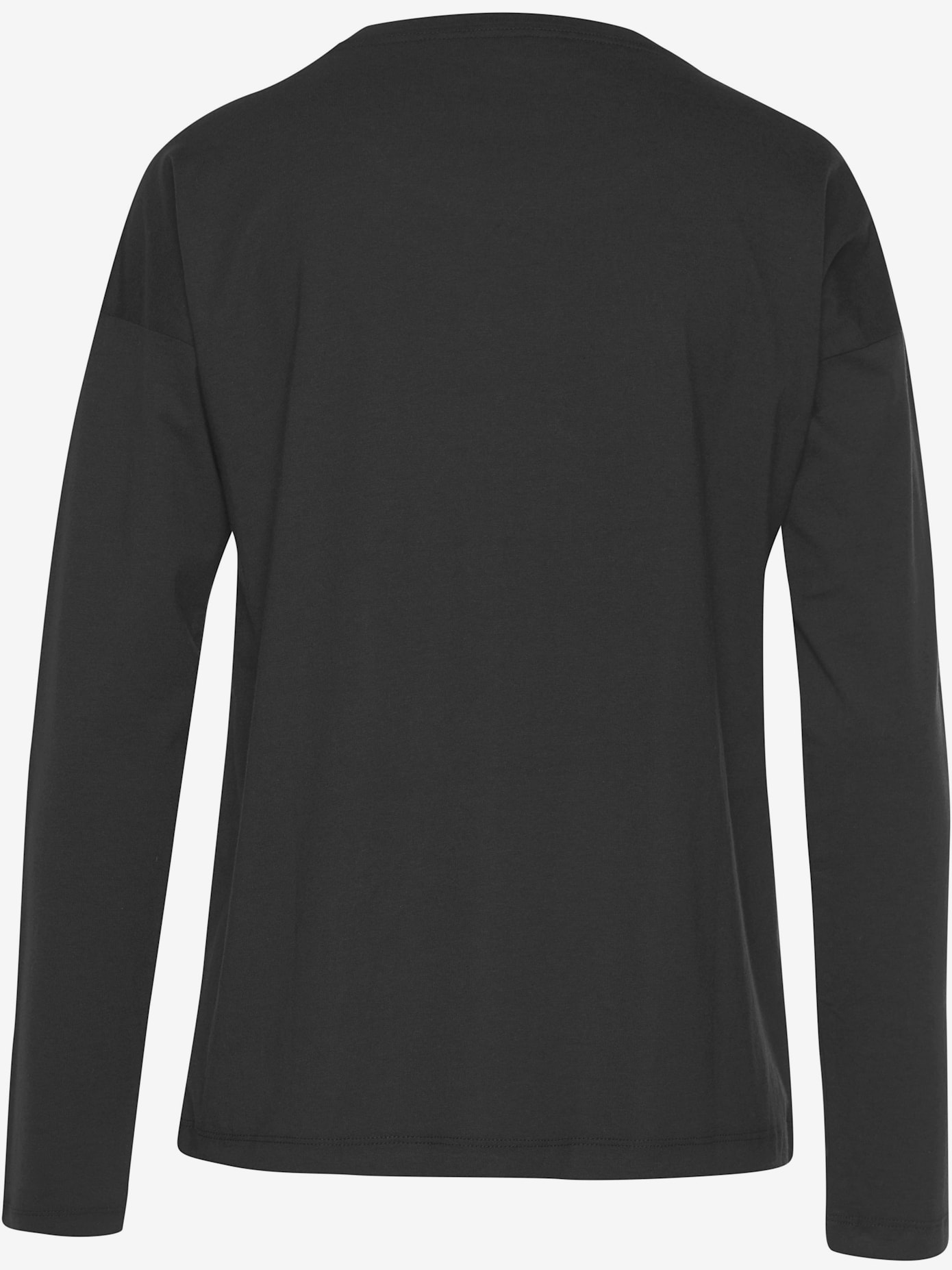 Haut de pyjama t-shirt à manches longues décontracté