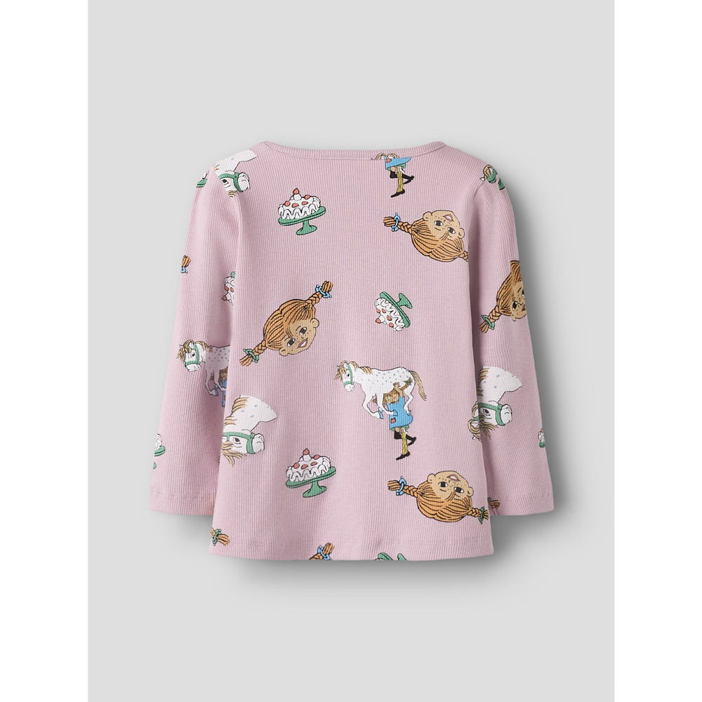 Køb Name It Keepsake Lilac Nmfsoca Pippi Ls Top Sky