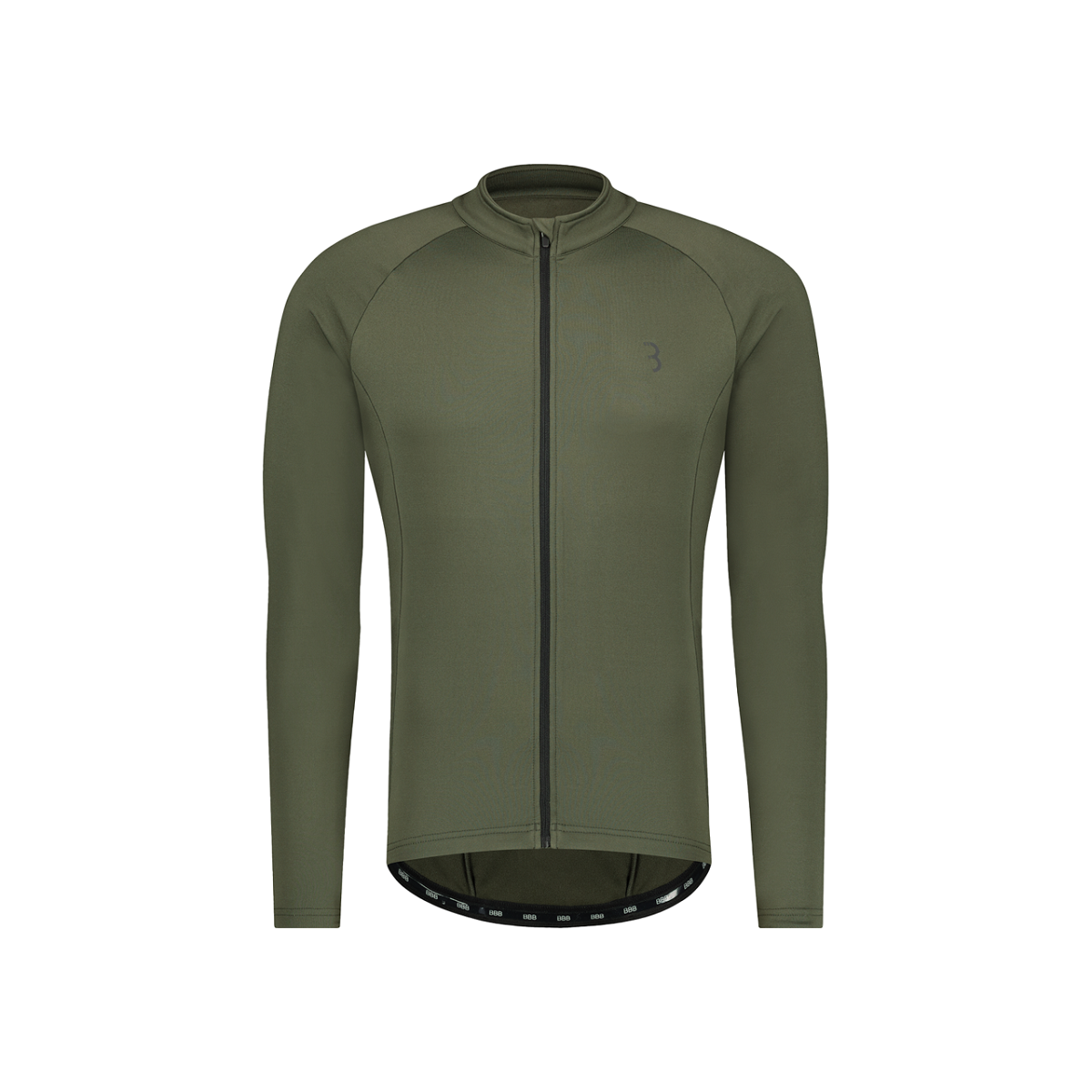 BBB Cycling Transition BBW-237 Fietsshirt Lange Mouwen Olijfgroen Heren