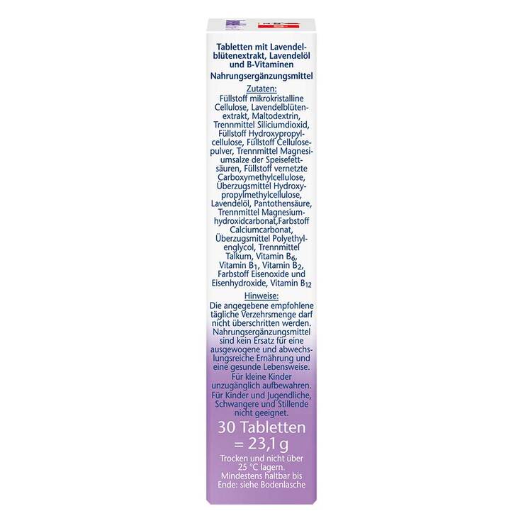 Doppelherz Lavendel Extrakt + Öl Tabletten, 30 St