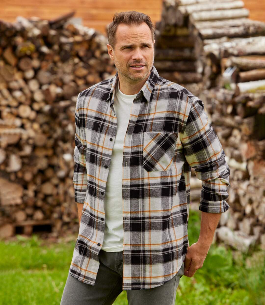 Chemise Flanelle Carreaux Winter Confort