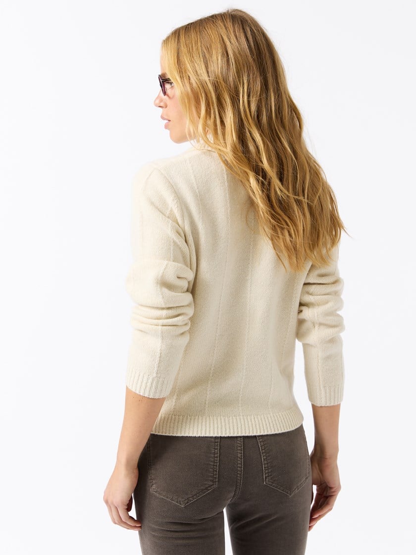 Yasmine cardigan Marshmallow