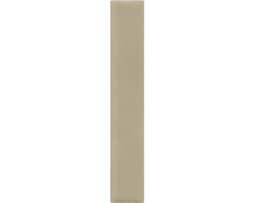 Wandkussen corduroy, lichtbeige, textiellook, 90 x 15 cm