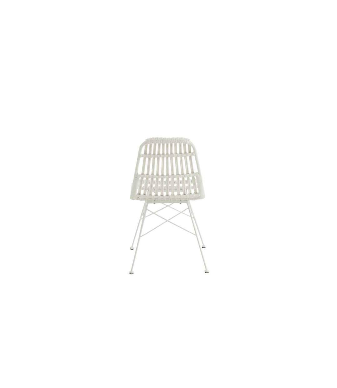 Paris Prix - Chaise De Jardin Design celeste 86cm Blanc