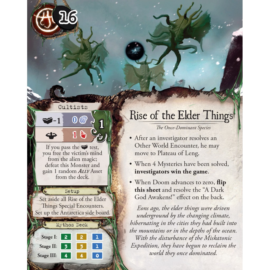 Eldritch Horror - Mountains of Madness