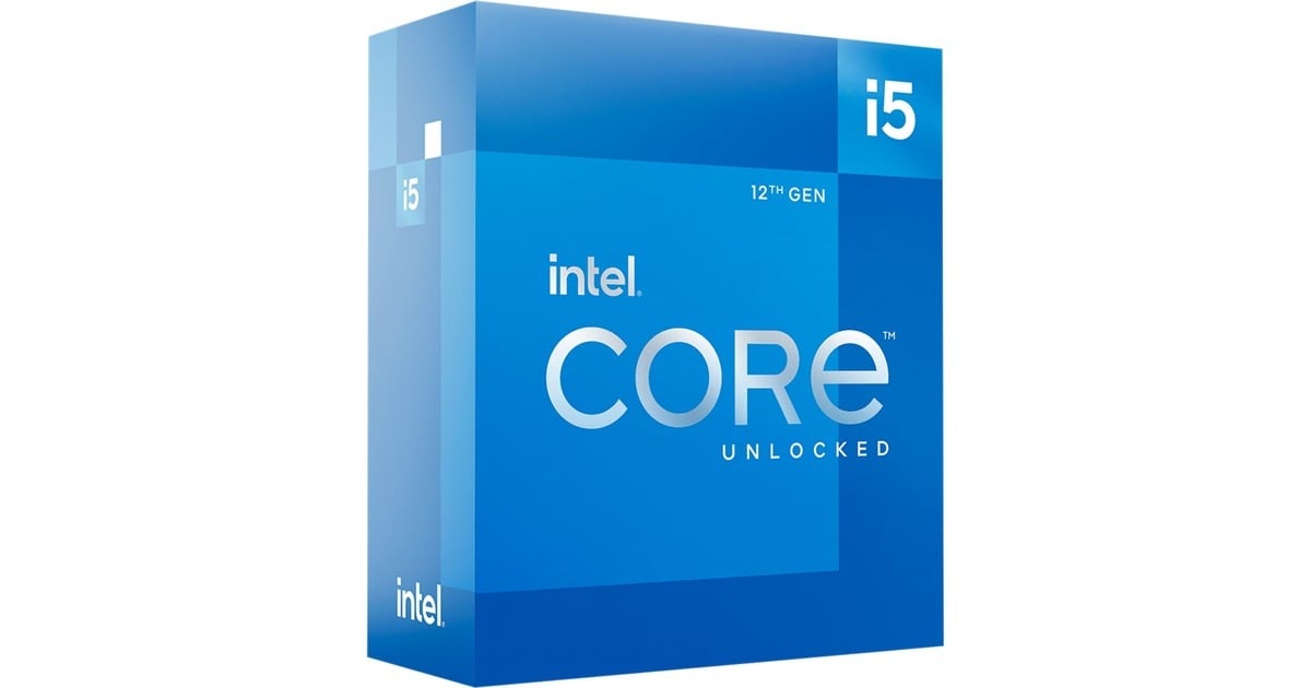 Intel®Core i5-12600KF, 3,7 GHz (4,9 GHz Turbo Boost) socket 1700 processor  (