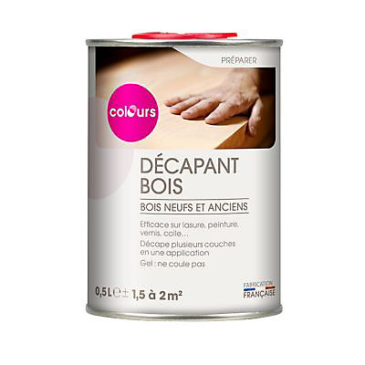 Décapant bois neufs et anciens Colours 500 ml