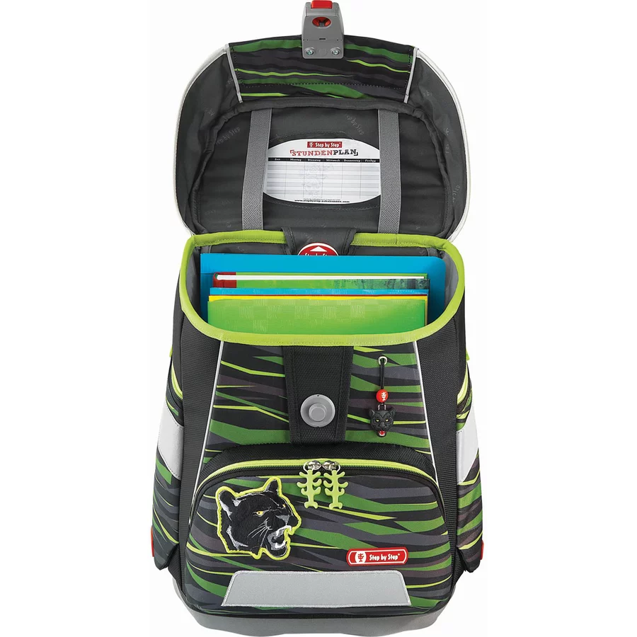 Step by Space - Schulranzen Set 5tlg. Wild Cat Chiko