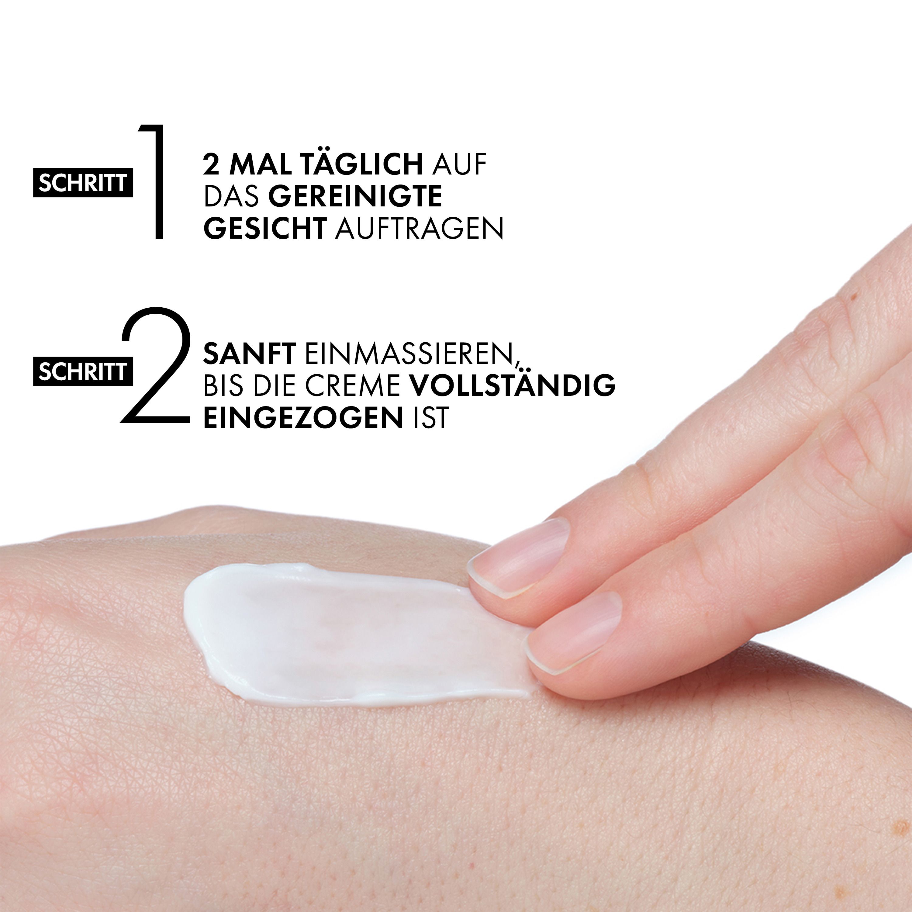 Vichy Minéral 89 100H Feuchtigkeits-Boost Creme - Reichhaltig: Für trockene Haut mit Hyaluronsäure, Mineralien, Niacinamid (B3), Squalan & Lipiden + Mineral 89 72h Cream 15ml GRATIS