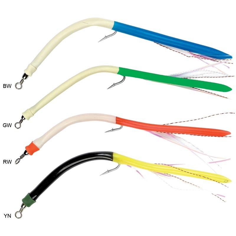 Leurre Souple Flashmer Bicolore - Par 2