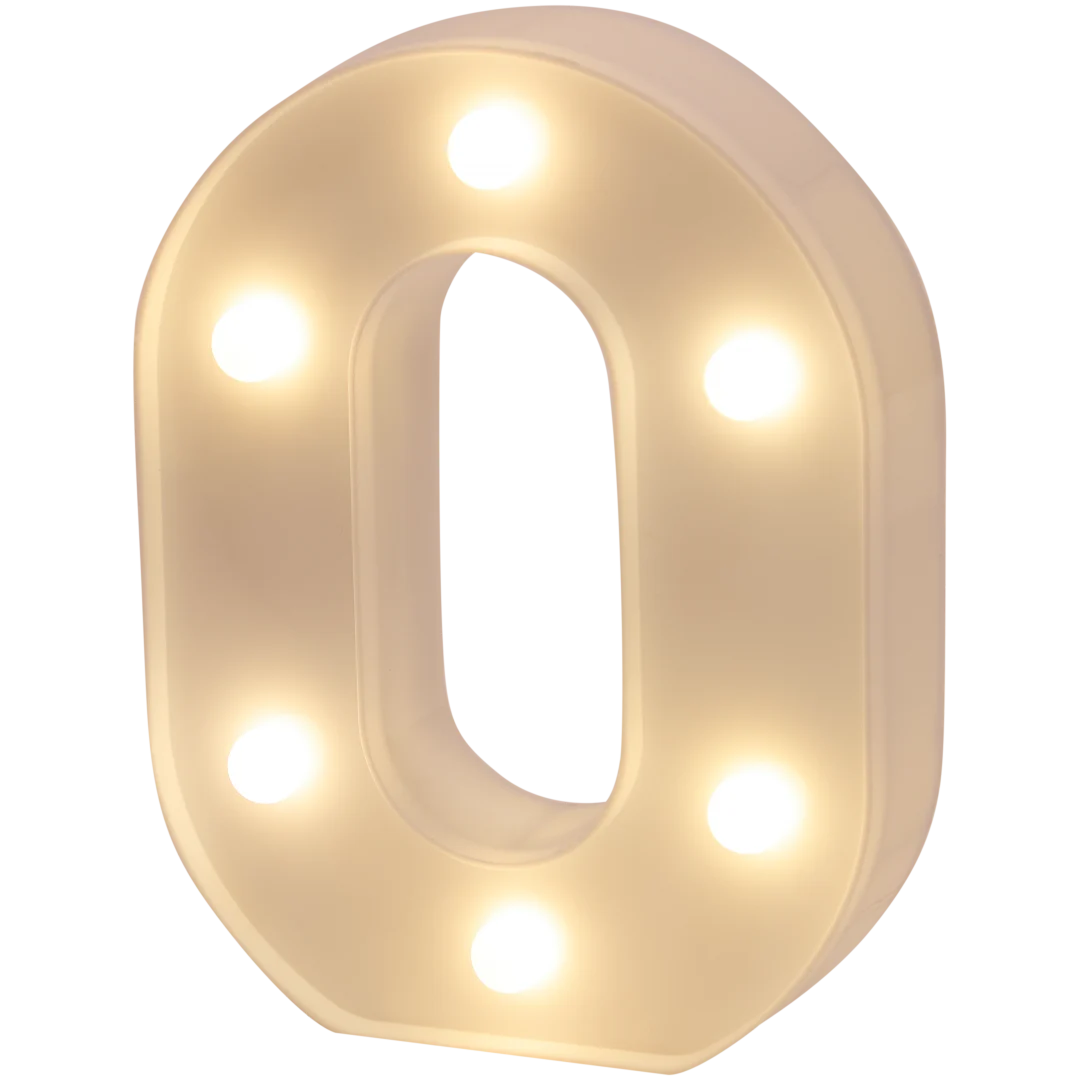Chiffre LED décoratif
