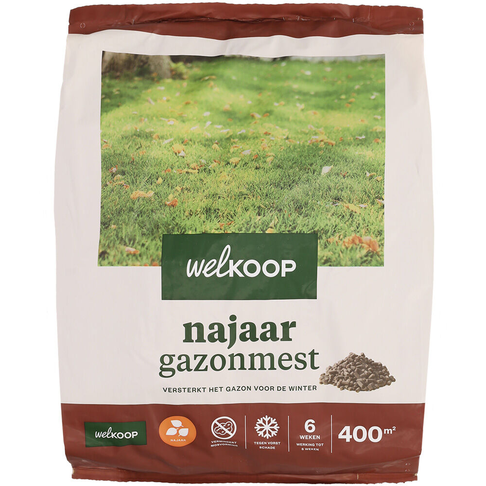 Welkoop - Najaar Gazonmest - 400 m2 - 15 Kilogram