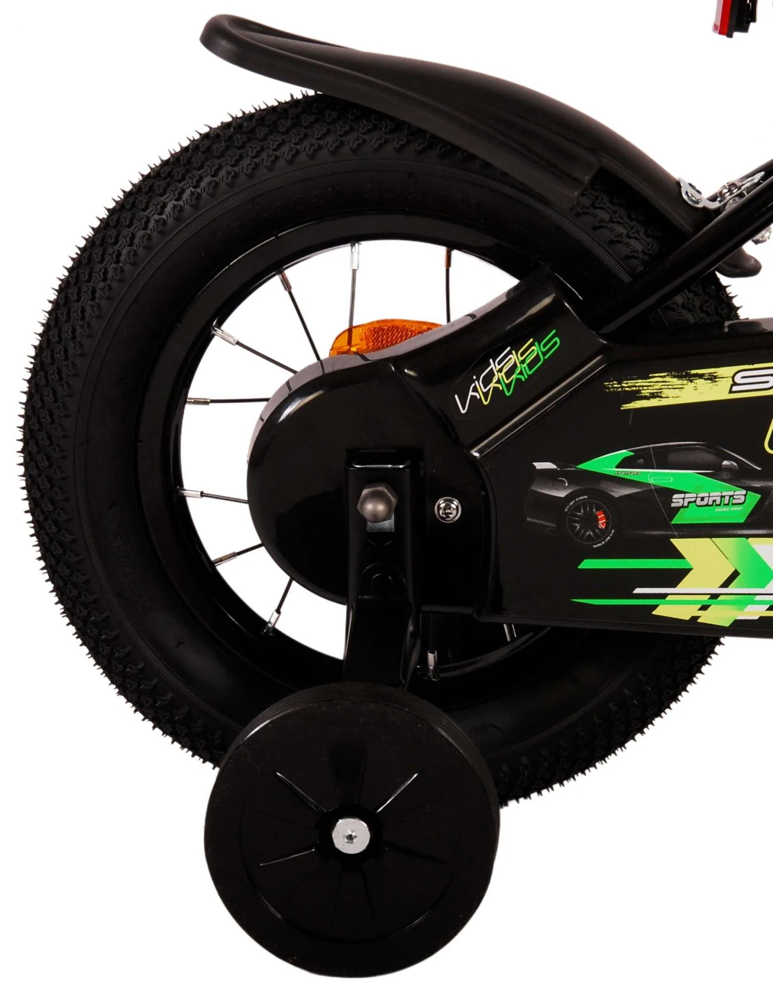 Kinderfahrrad Super GT für Jungen 12 Zoll Kinderrad in Grün Fahrrad