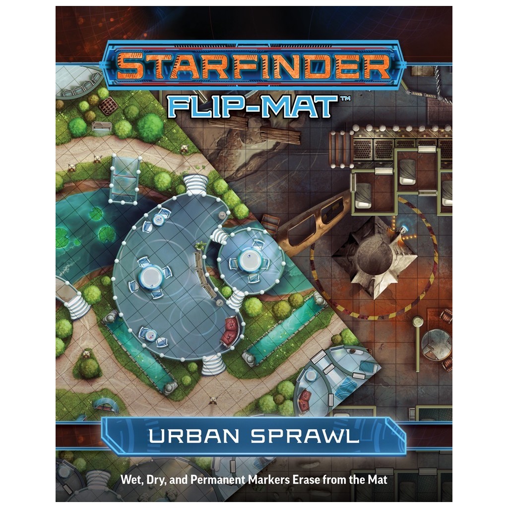 Starfinder - Flip Mat : Urban Sprawl