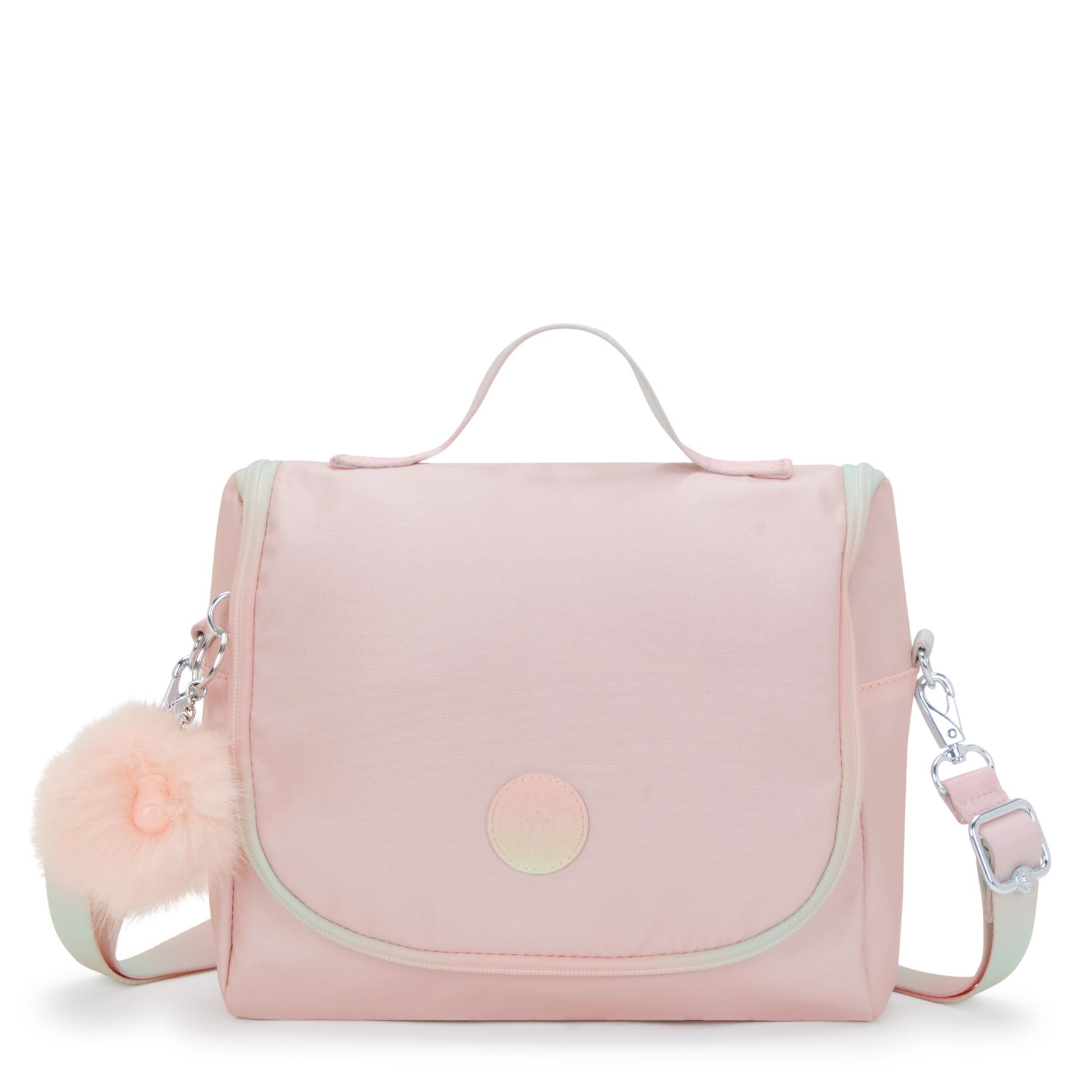NEW KICHIROU Grand Sac Repas Isotherme avec Manchon pour Valise - Blush Metallic