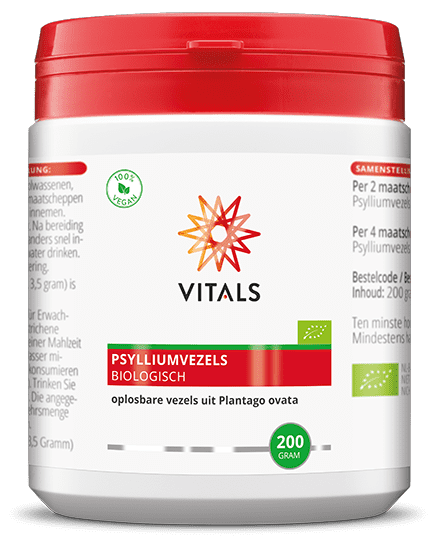 Vitals Psylliumvezels Biologisch 200 gram