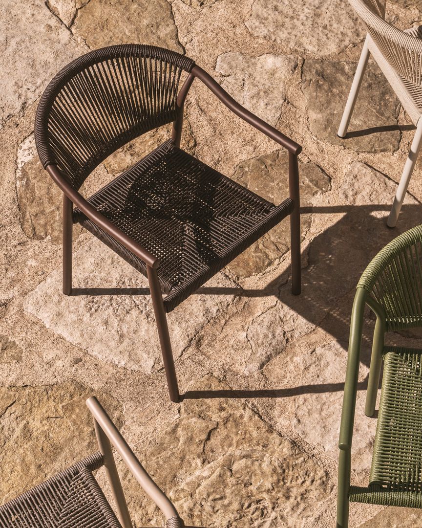 Kave Home   Livadia Tuinstoel