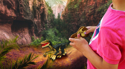 Lexibook Radiostyrt Velociraptor Dinosaur med Lydeffekter