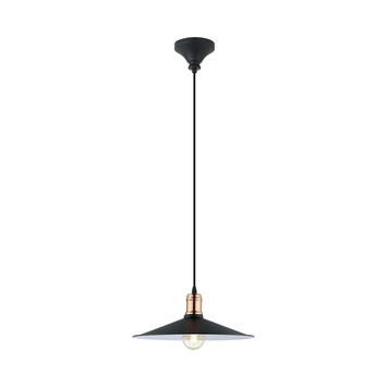 Eglo hanglamp Bridport zwart Ø36 cm
