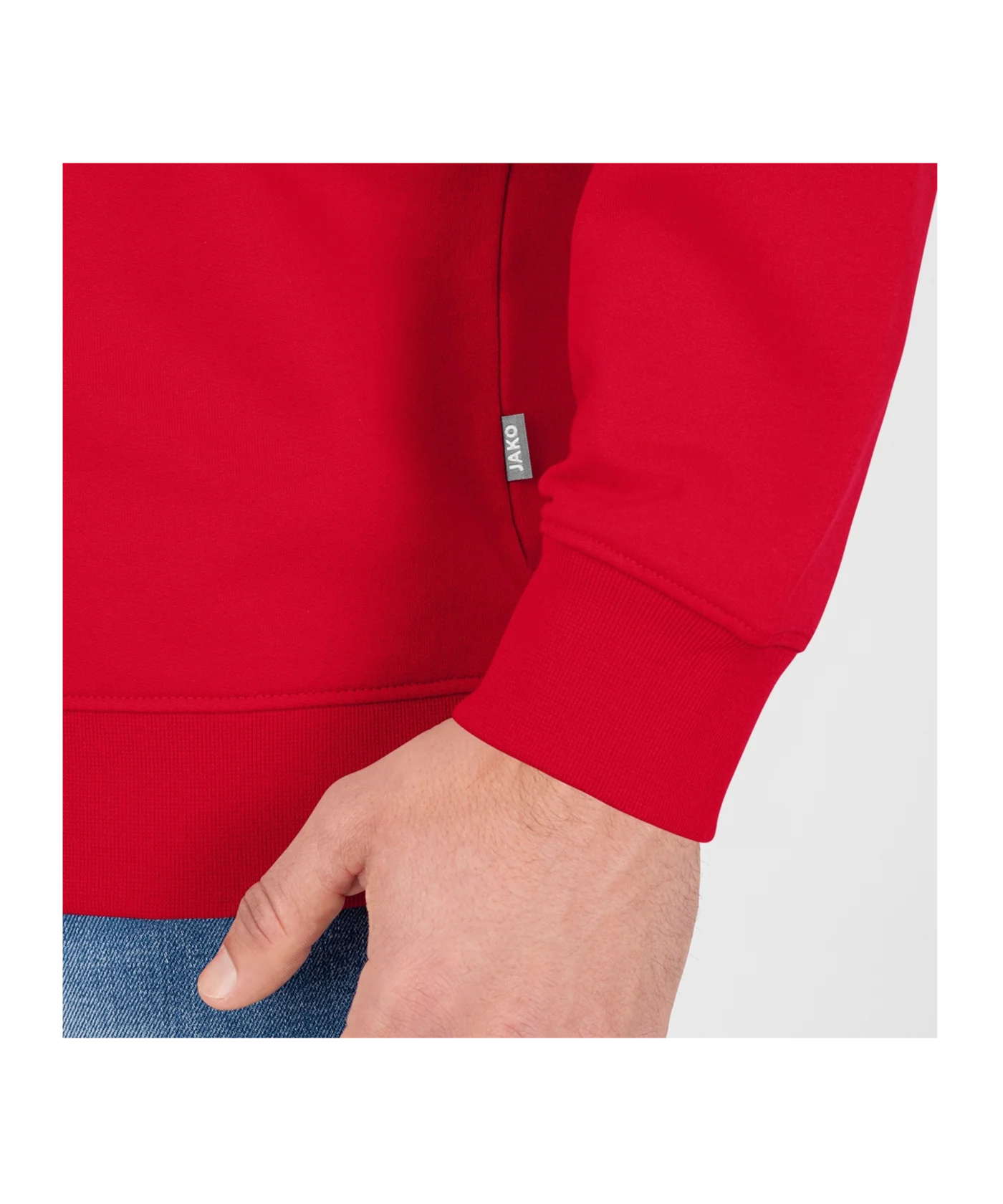 JAKO Doubletex Sweatshirt Rot F100