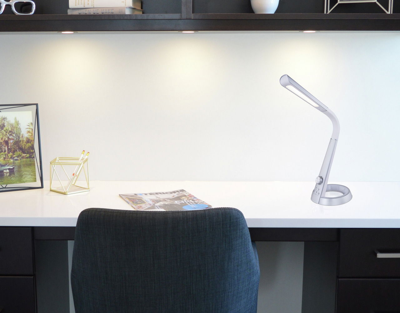 Globo Lighting Tischleuchte silber