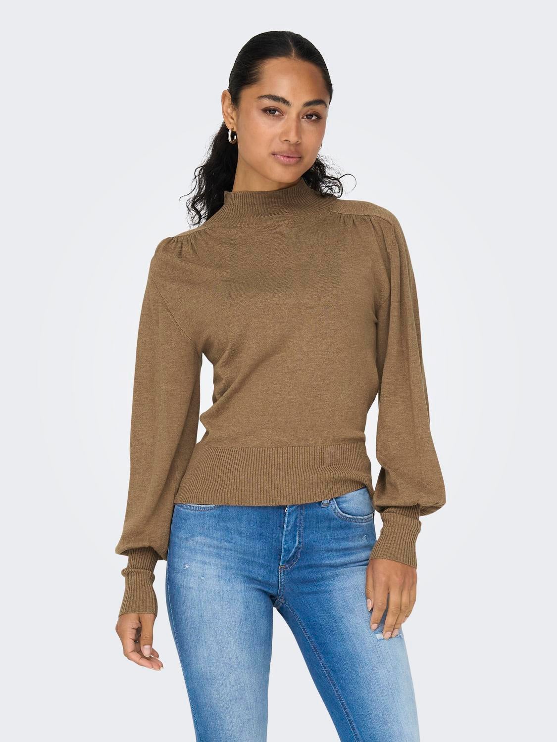 ONLJULIA Strickpullover Toasted Coconut