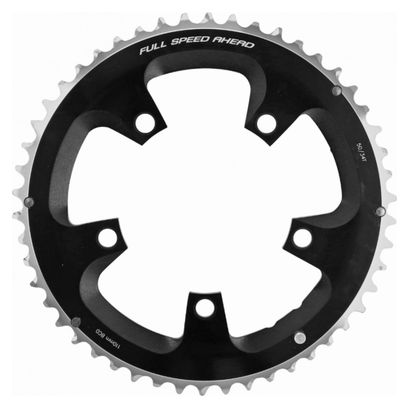 PLATEAU ROUTE 5BRA D.110 FSA ORIGINE 50DTS EXTERIEUR 11-10V. SLK-FORCE NOIR (371-0252A)