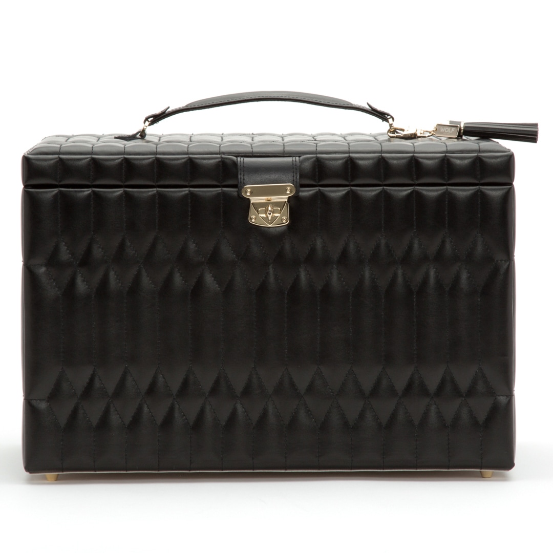 Wolf 1834 Caroline Schmuckbox XL Schwarz