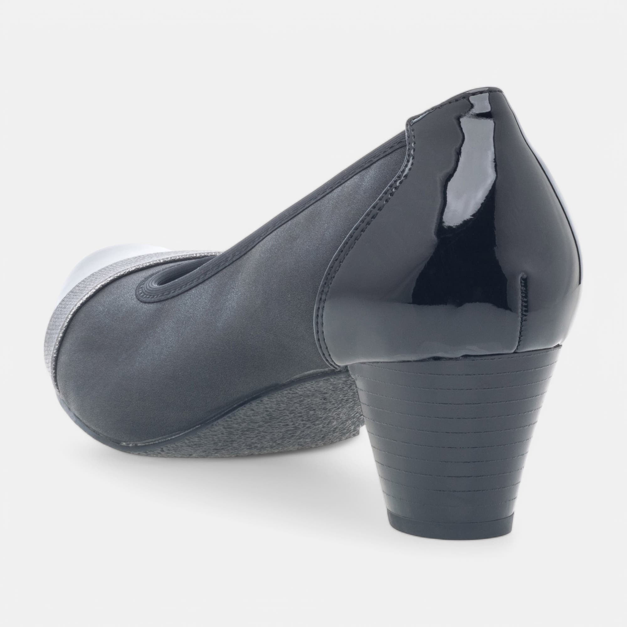 Escarpins pieds sensibles Femme noir