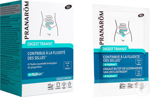 Pranarôm Digestarom Digest Transit Duo Bio Sachets 10x6g