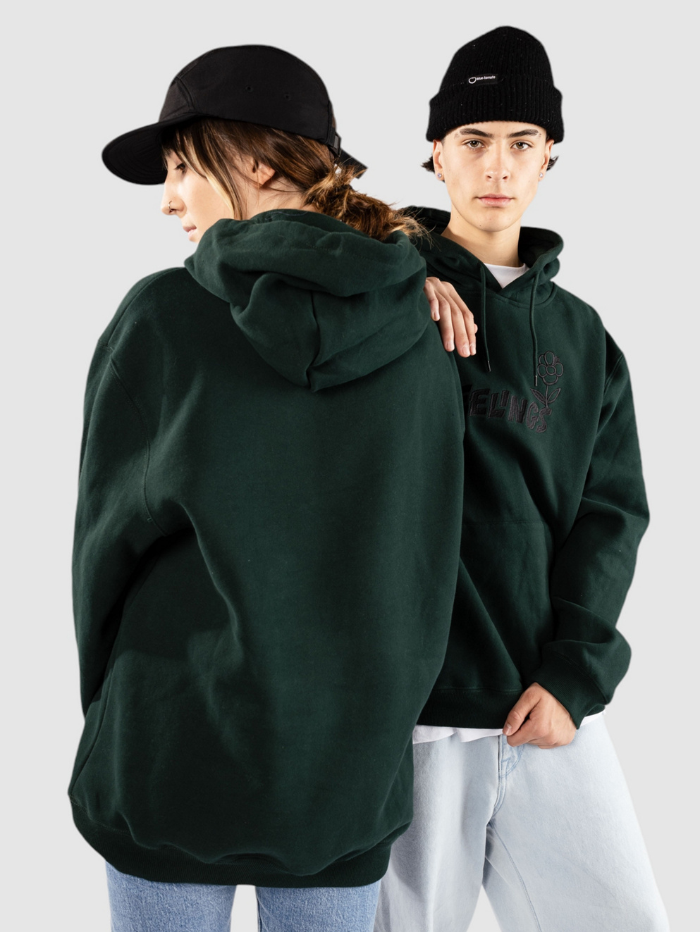 And Feelings Banks Hoodie pine green