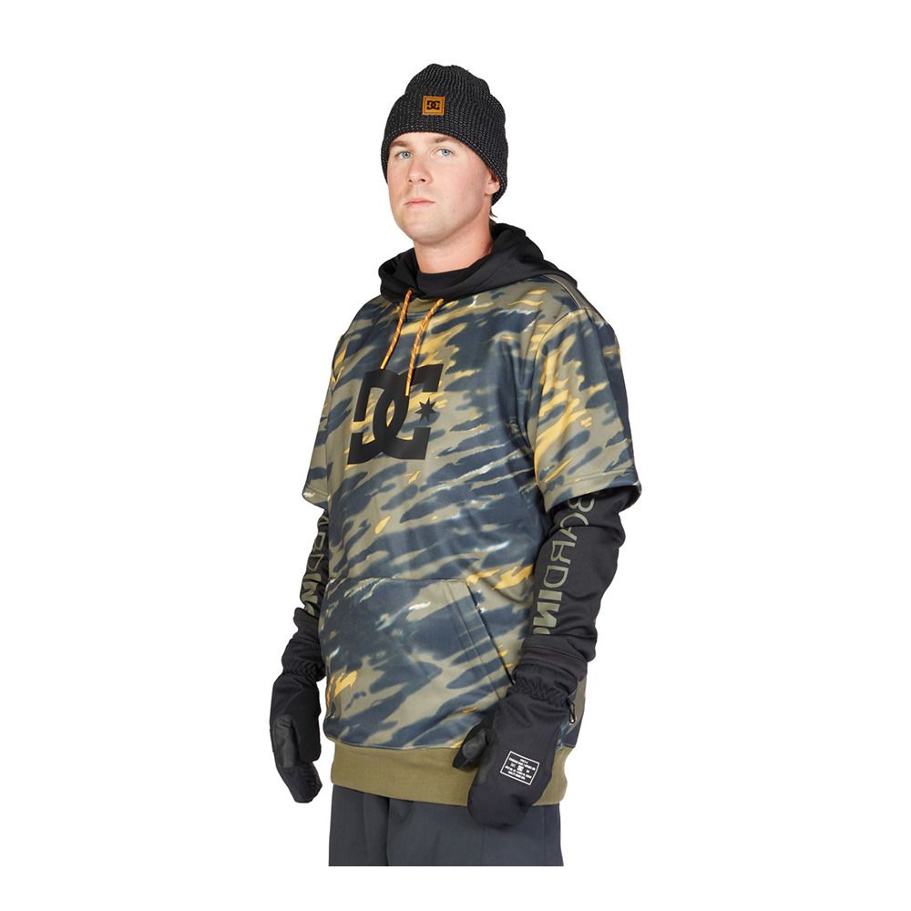 DC Shoes DRYDEN - Sweat Homme angld ti dy ivy grn