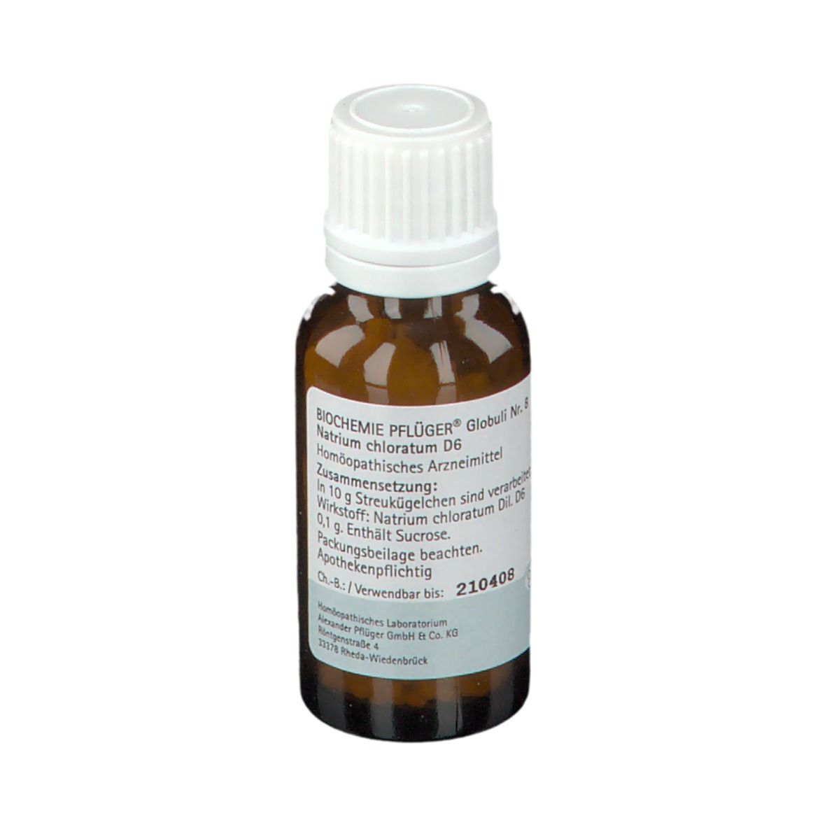 BIOCHEMIE PFLÜGER® Nr. 8 Natrium chloratum D6