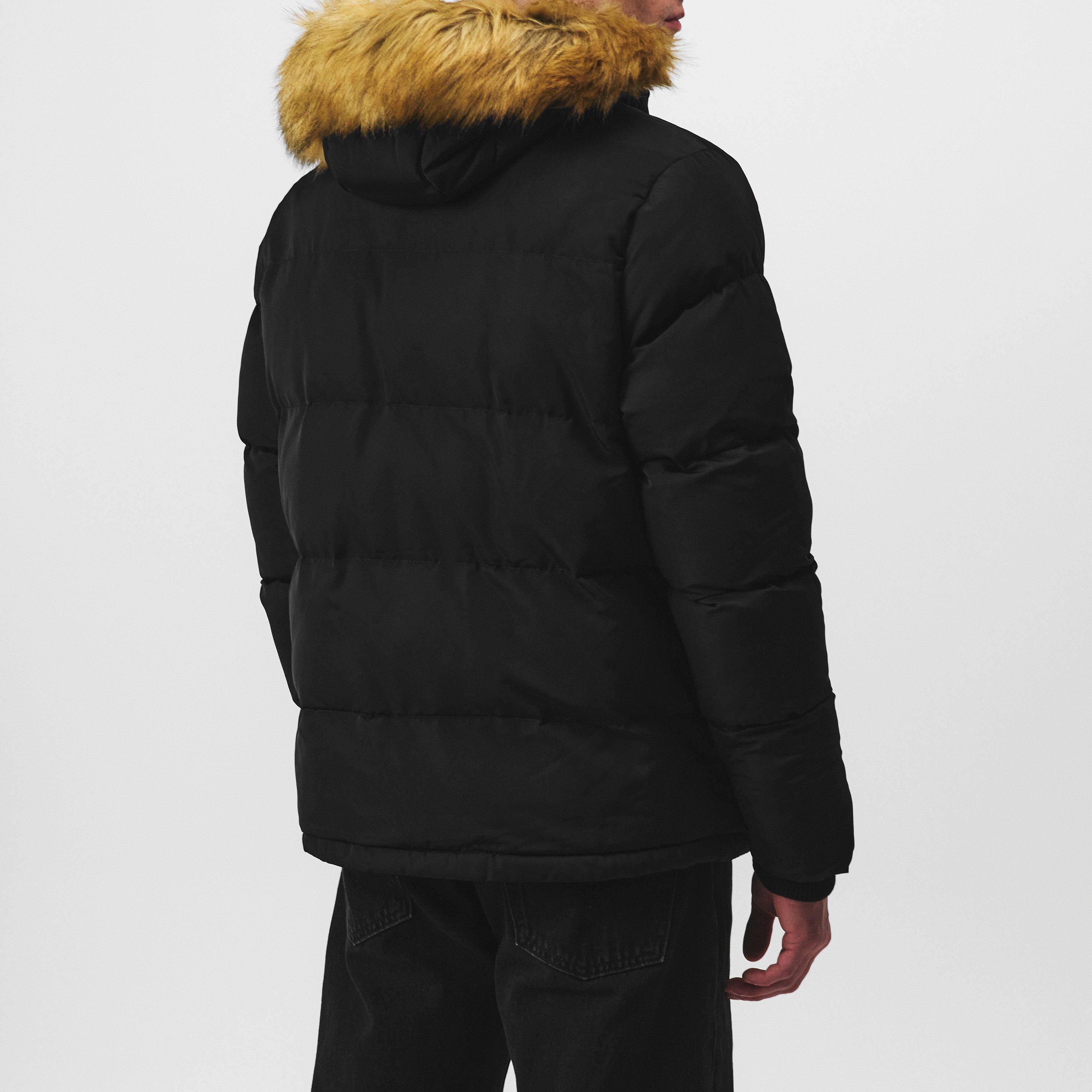 SoulCal Mens 2 Zip Bubble Jacket