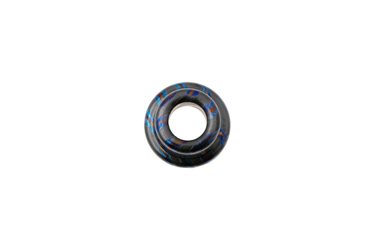 Daily Customs Simple Bead Plain DSC Zitanium, paars zilver
