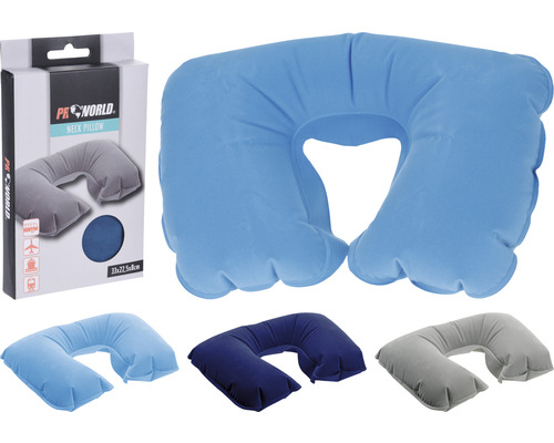 Nekkussen blauw zwart grijs diverse willekeurige patroonselectie