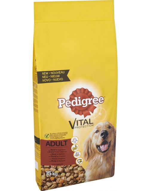 Pedigree Adult - Hondenvoer - Rund Vlees 15 kg