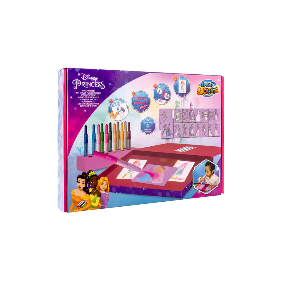 Disney Princess spray pen set deluxe