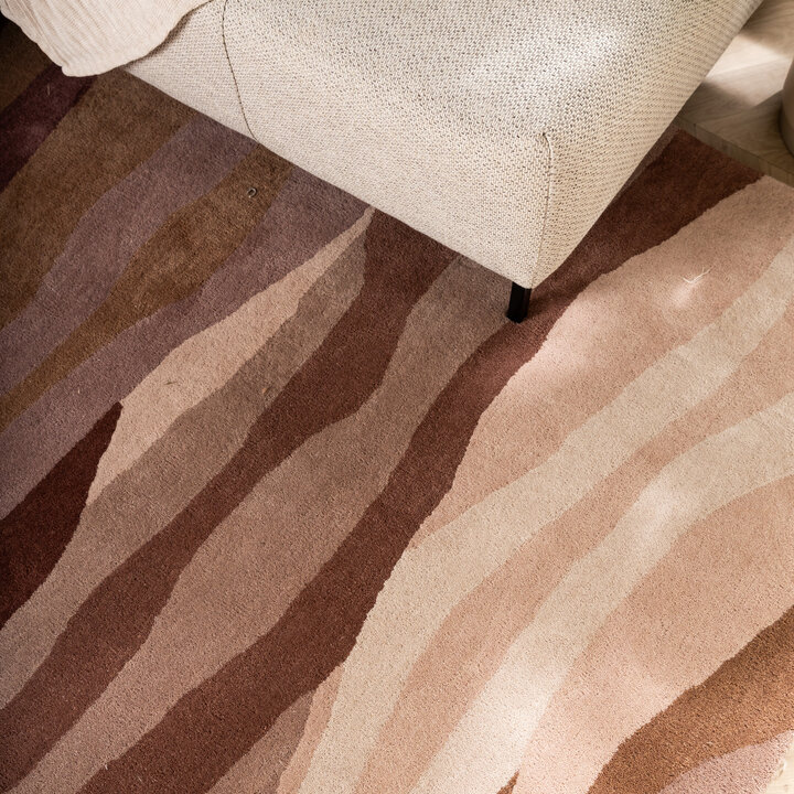 Wollen vloerkleed - Liora Roze