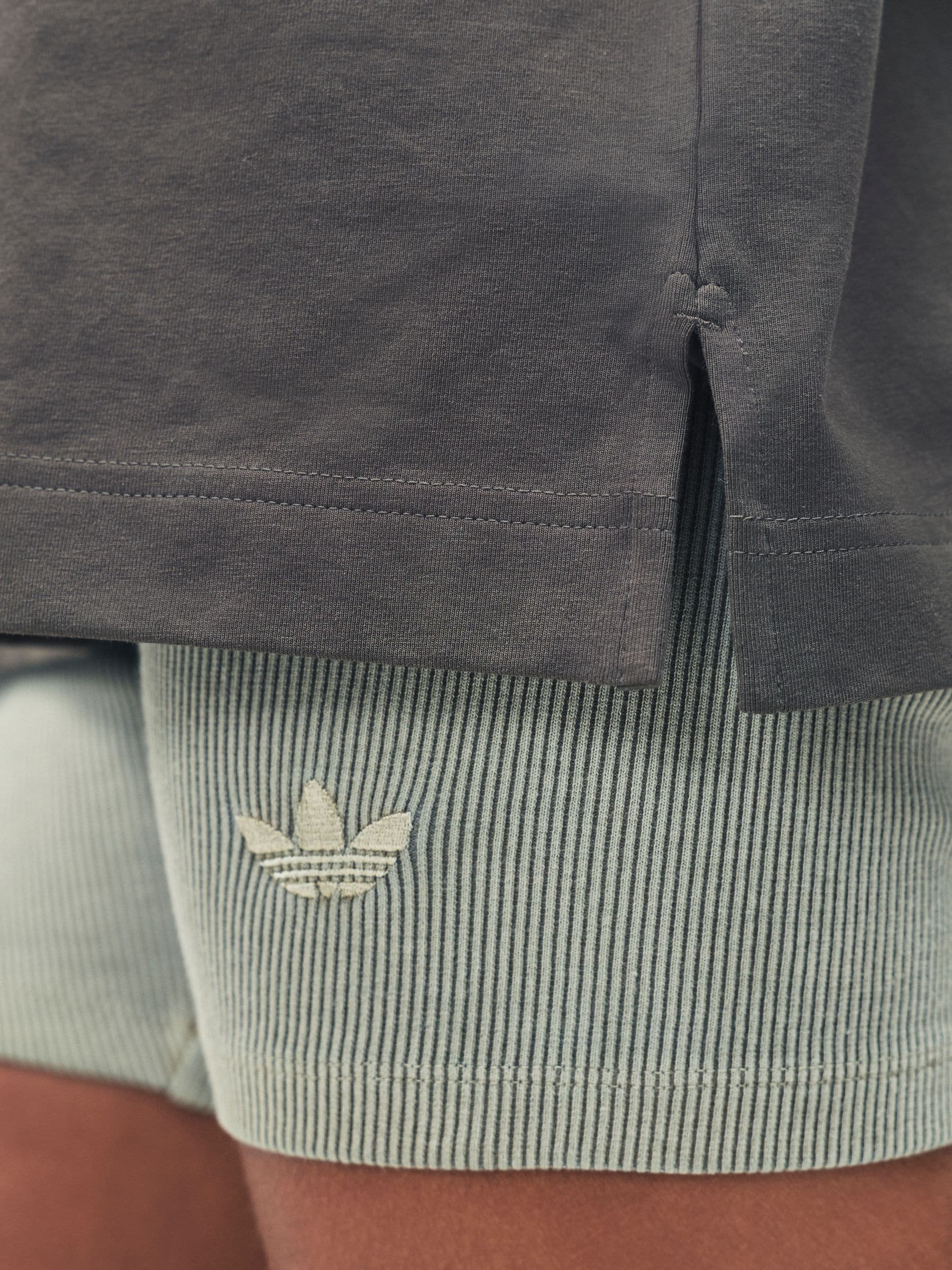 Groen - adidas Originals Essentials Linear Oversize T-Shirt