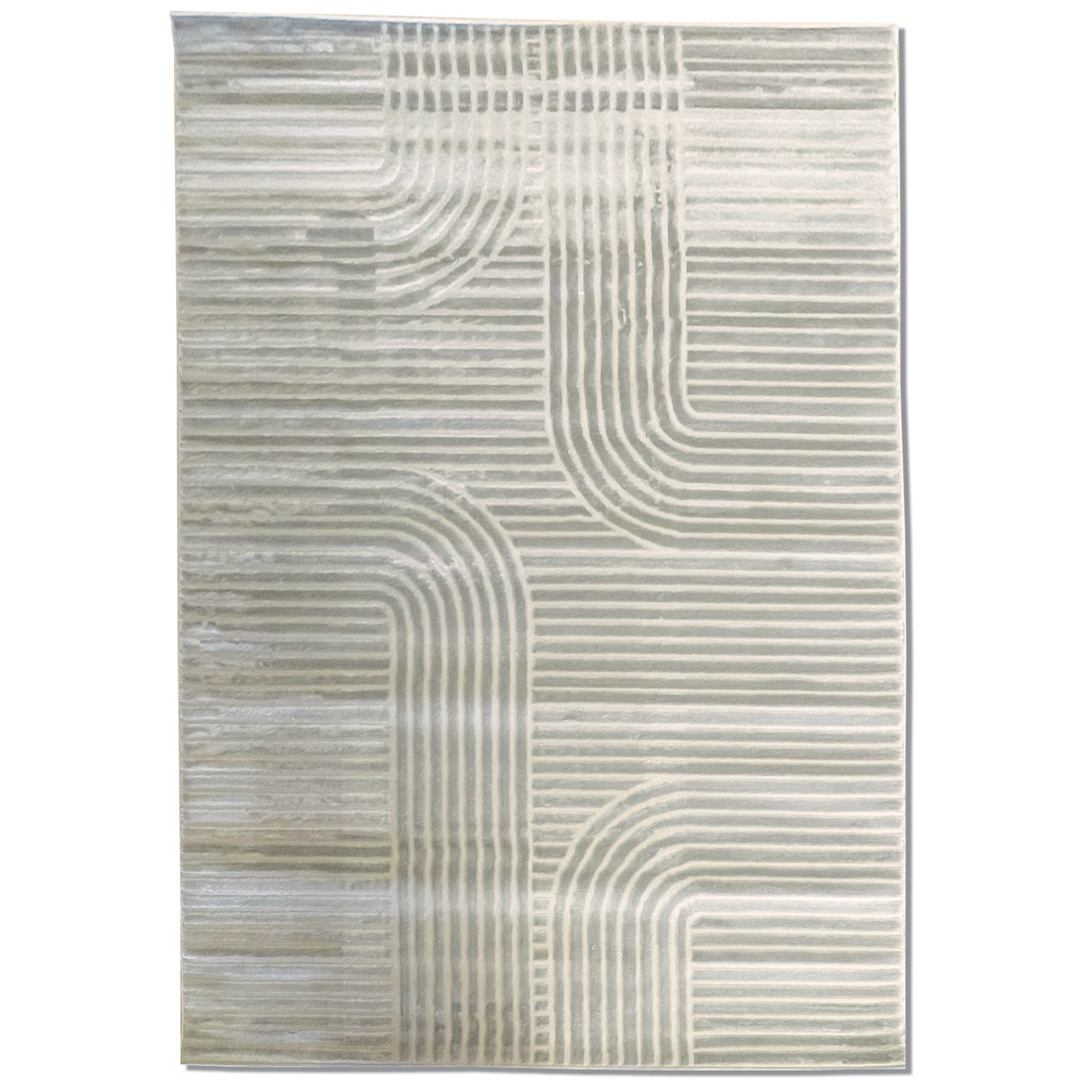 Teppich LUCY - hellgrau - 80x150 cm