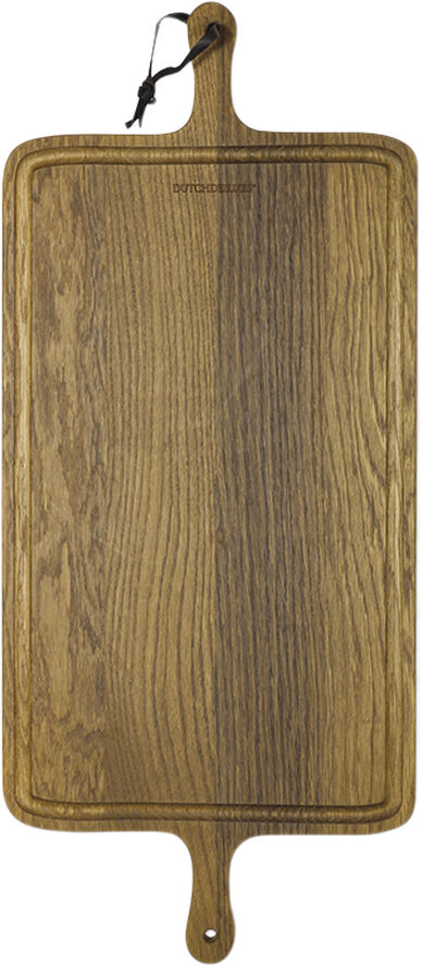 DutchDeluxes BBQ Board Smoked Oak XL Rectangular Smoked oak