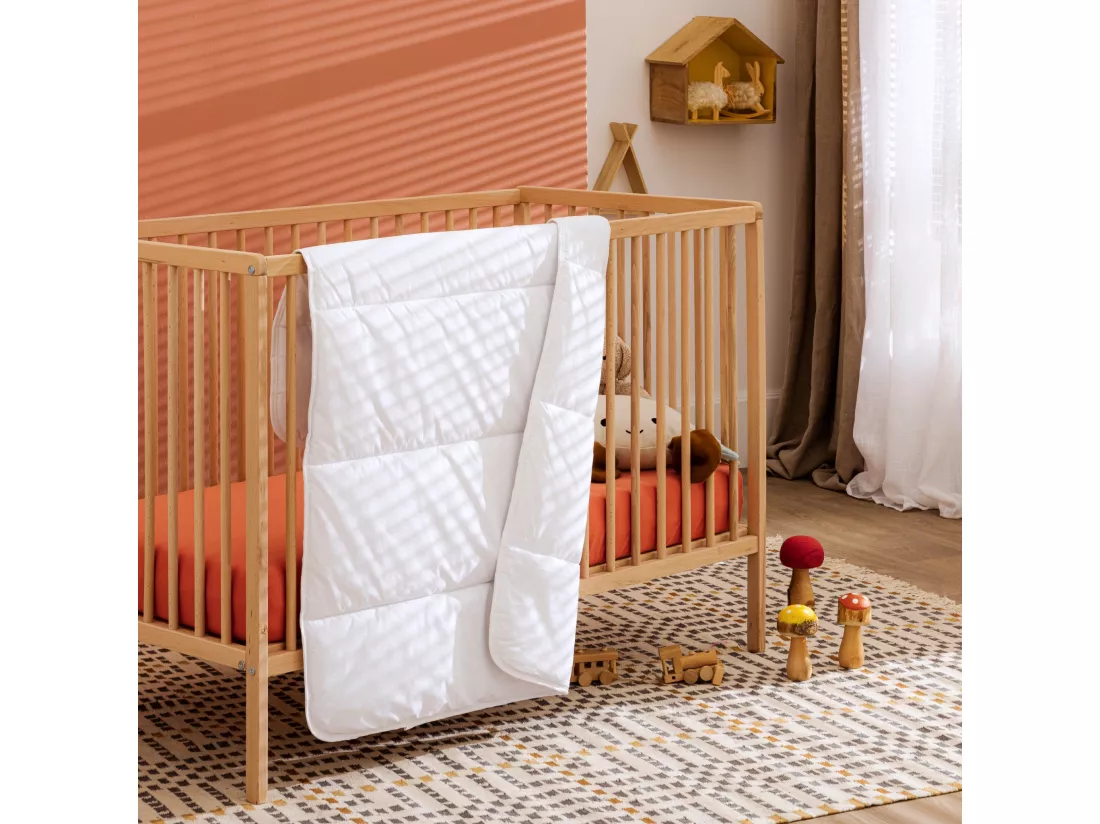 Pack couette et oreiller bébé coton bio Someo