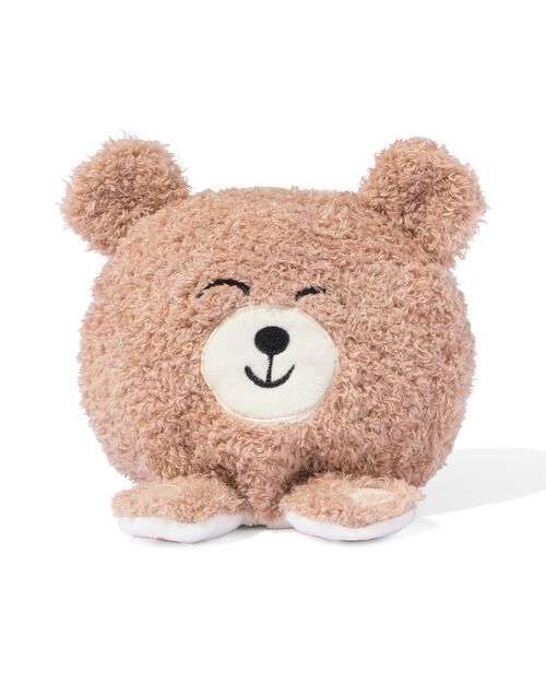 peluche réversible hérisson - ours