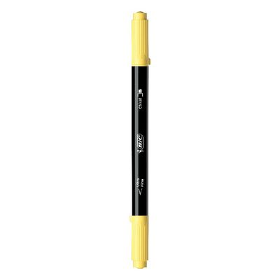 BIC Intensity Dual Tip - 6 Feutres Surligneurs double pointe - couleurs assorties